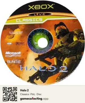 Halo 2 Xbox, PAL disc