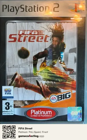 FIFA Street PlayStation 2, Spain box front