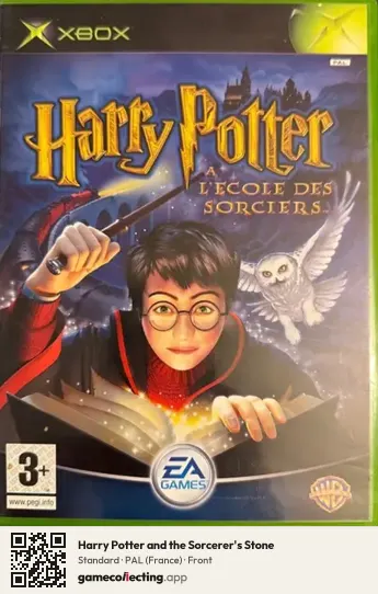 Harry Potter and the Sorcerer's Stone Xbox, France box front
