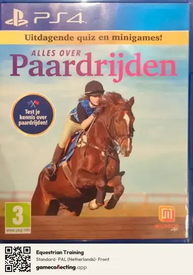 Equestrian Training PlayStation 4, Netherlands box front