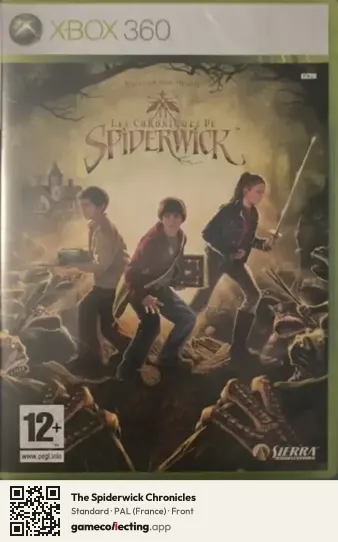 The Spiderwick Chronicles Xbox 360, France box front