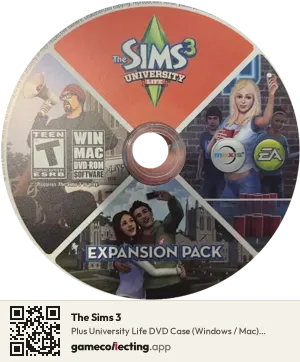 The Sims 3 Computer, NTSC disc