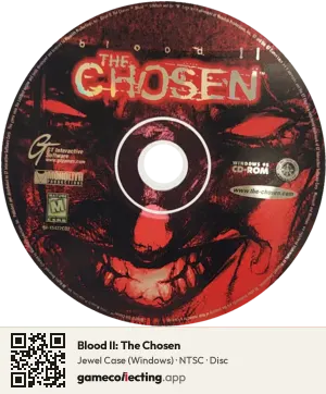 Blood II: The Chosen Computer, NTSC disc
