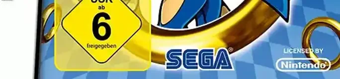 Sonic Classic Collection, the USK square on its front