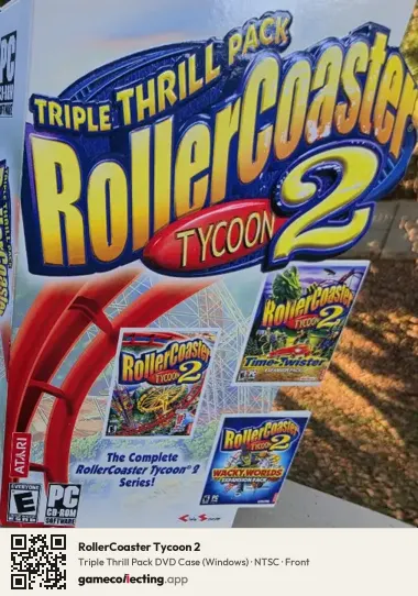 RollerCoaster Tycoon 2 Computer, NTSC box front