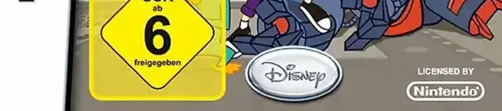 Phineas and Ferb: Across the 2nd Dimension, the USK square on its front