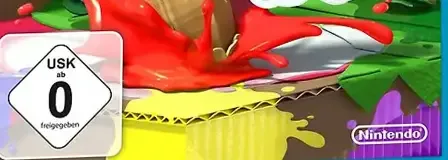 Paper Mario: Color Splash, the USK square on its front