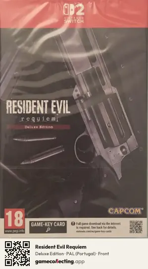 Resident Evil Requiem Nintendo Switch 2, Portugal box front