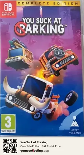 You Suck at Parking Nintendo Switch, Italy box front