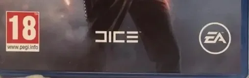 Battlefield 1, the PEGI square on its front