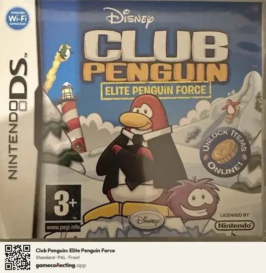 Club Penguin: Elite Penguin Force Nintendo DS, PAL box front