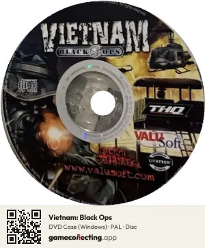 Vietnam: Black Ops Computer, PAL disc
