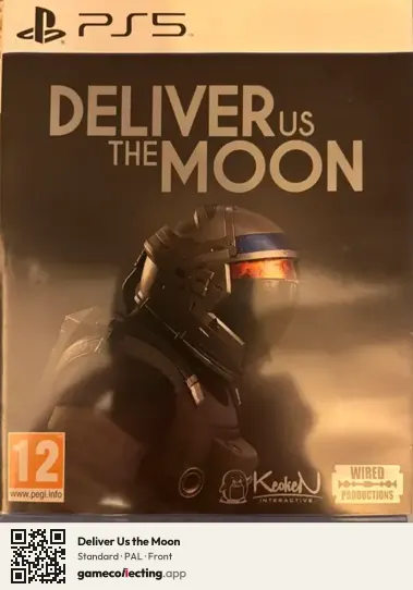 Deliver Us the Moon PlayStation 5, PAL box front