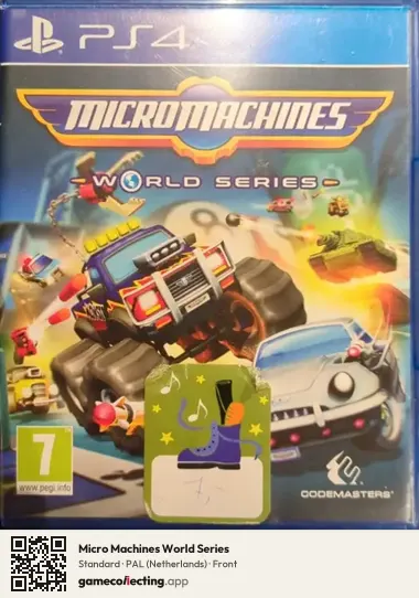 Micro Machines World Series PlayStation 4, Netherlands box front