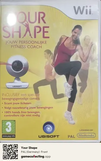 Your Shape Nintendo Wii, Germany box front