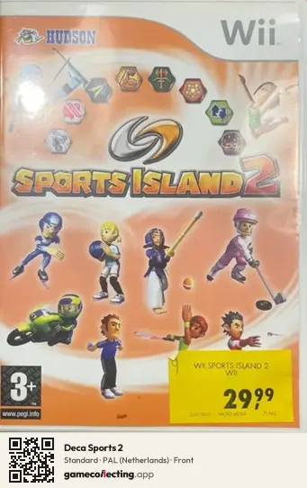 Deca Sports 2 Nintendo Wii, Netherlands box front