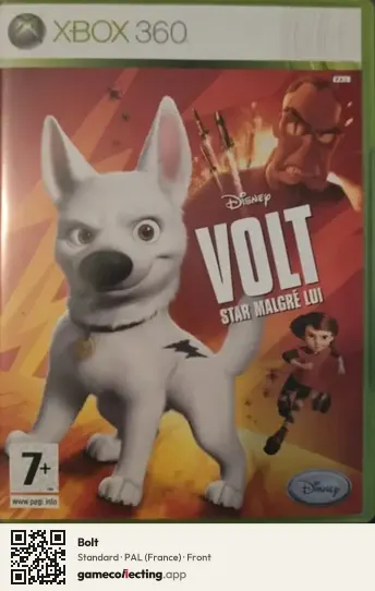 Bolt Xbox 360, France box front