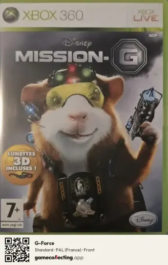 G-Force Xbox 360, France box front