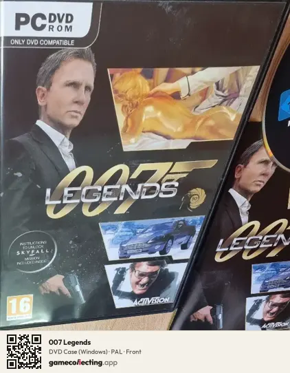 007 Legends Computer, PAL box front
