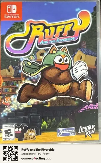 Ruffy and the Riverside Nintendo Switch, NTSC box front