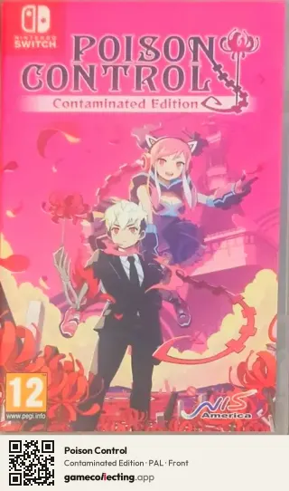 Poison Control Nintendo Switch, PAL box front