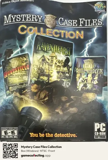 Mystery Case Files Collection Computer, NTSC box front