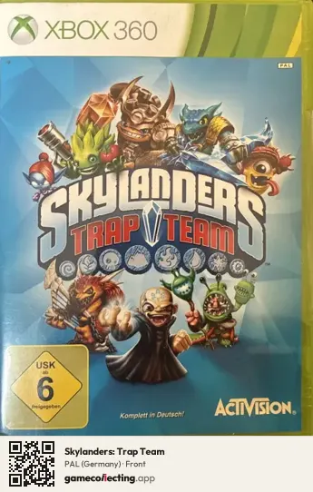 Skylanders: Trap Team Xbox 360, Germany box front