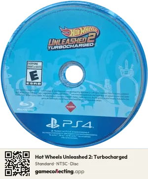 Hot Wheels Unleashed 2: Turbocharged PlayStation 4, NTSC disc