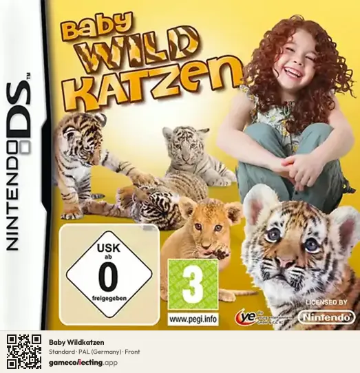 Baby Wildkatzen Nintendo DS, Germany box front