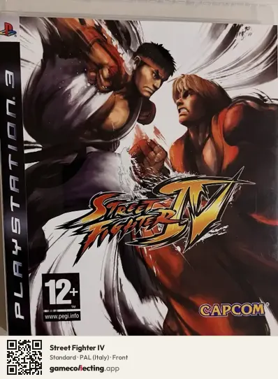Street Fighter IV PlayStation 3, Italy box front