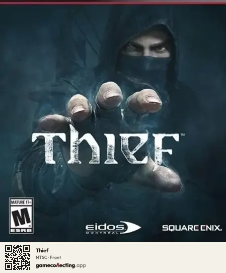 Thief PlayStation 3, NTSC box front