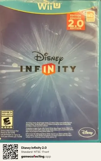 Disney Infinity 2.0 Nintendo Wii U, NTSC box front