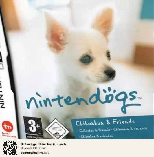 Nintendogs: Chihuahua & Friends Nintendo DS, PAL box front