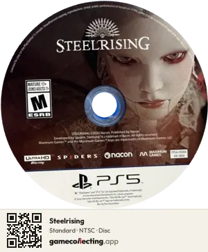 Steelrising PlayStation 5, NTSC disc