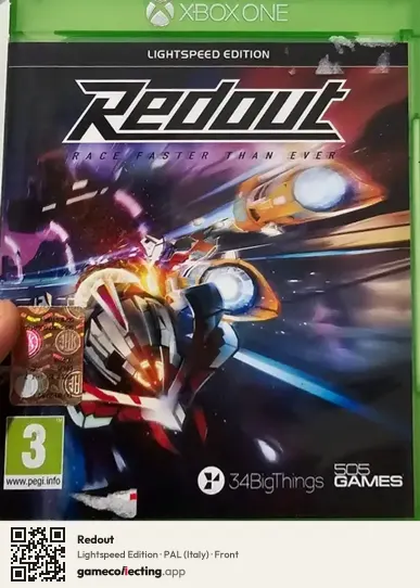 Redout Xbox One, Italy box front
