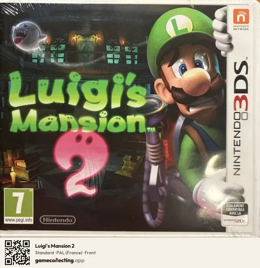 Luigi's Mansion 2 Nintendo 3DS, France box front