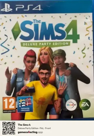 The Sims 4 PlayStation 4, PAL box front
