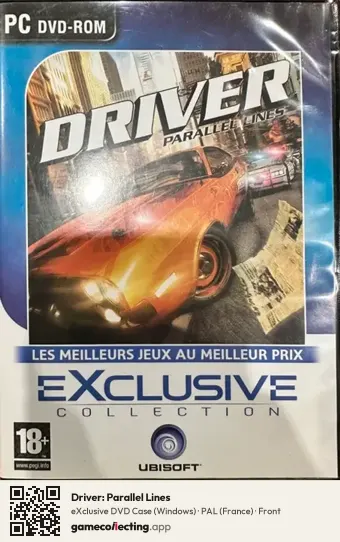 Driver: Parallel Lines Computer, France box front