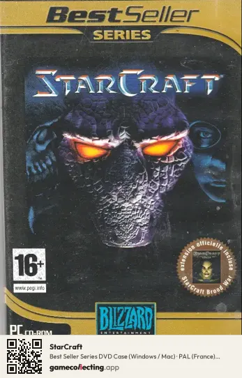 StarCraft Computer, France box front