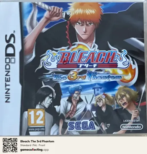 Bleach: The 3rd Phantom Nintendo DS, PAL box front