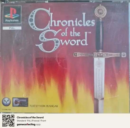 Chronicles of the Sword PlayStation, France box front