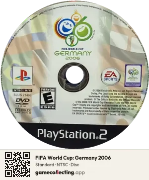 FIFA World Cup: Germany 2006 PlayStation 2, NTSC disc