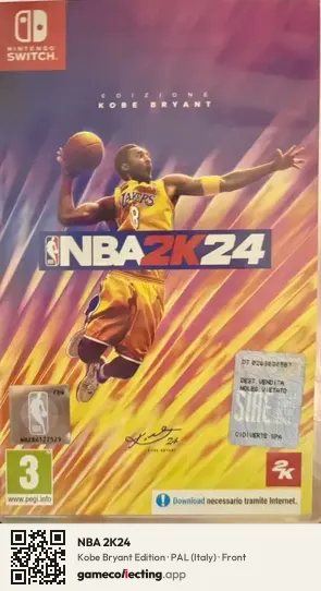 NBA 2K24 Nintendo Switch, Italy box front
