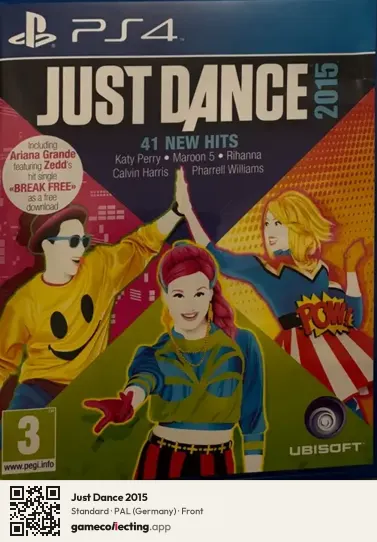 Just Dance 2015 PlayStation 4, Germany box front
