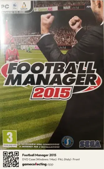Football Manager 2015 Computer, Italy box front