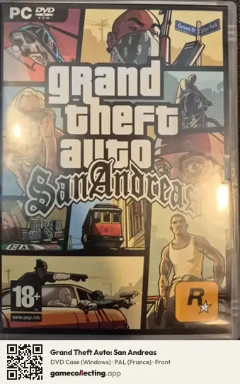 Grand Theft Auto: San Andreas Computer, France box front