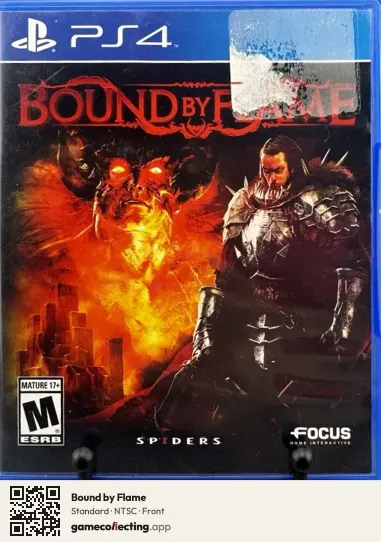 Bound by Flame PlayStation 4, NTSC box front