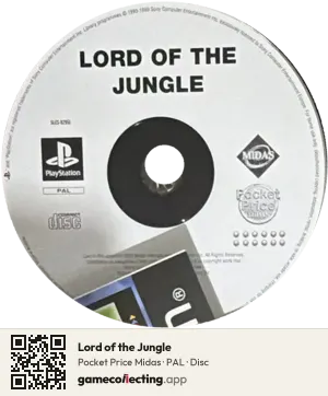 Lord of the Jungle PlayStation, PAL disc