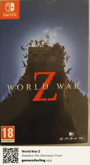 World War Z Nintendo Switch, Germany box front
