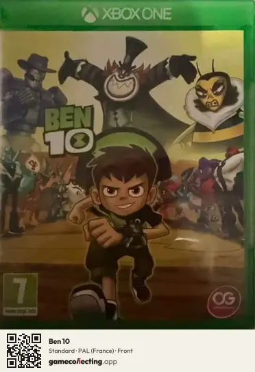 Ben 10 Xbox One, France box front